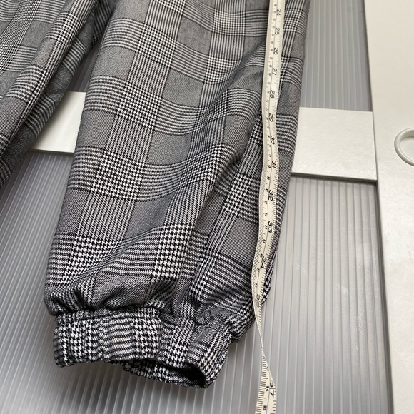 Gingham patterned joggers - Picture 8 of 8